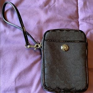 Coach wristlet